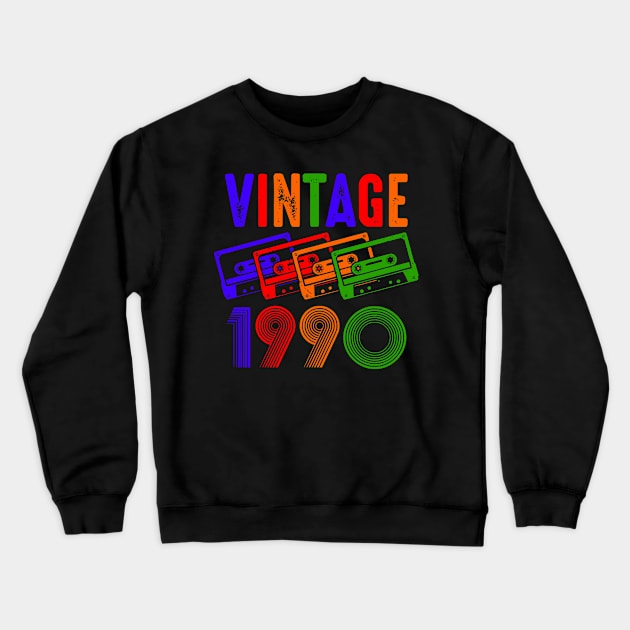 Vintage 1990 Crewneck Sweatshirt by VisionDesigner